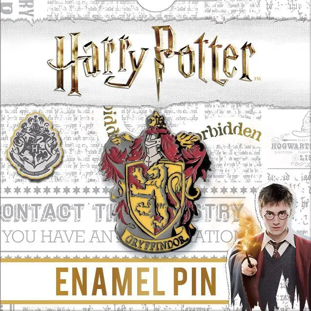 Harry Potter Gryffindor Crest Enamel Pin | Odin's Place