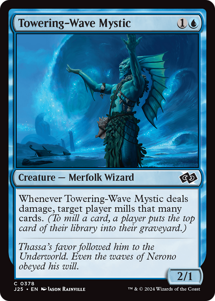 Towering-Wave Mystic [Foundations Jumpstart] | Odin's Place