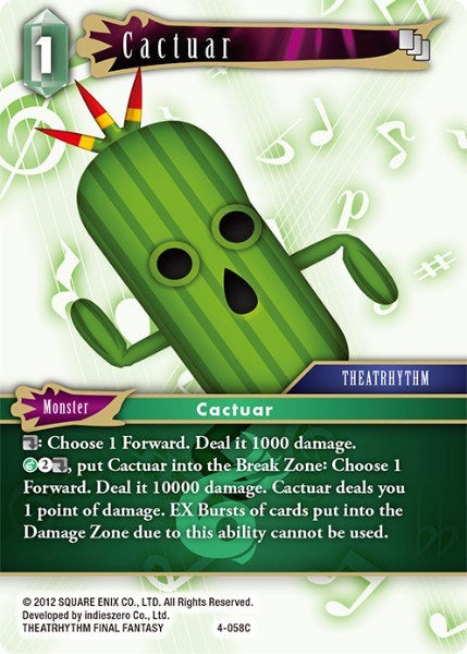 Cactuar [Opus IV] | Odin's Place