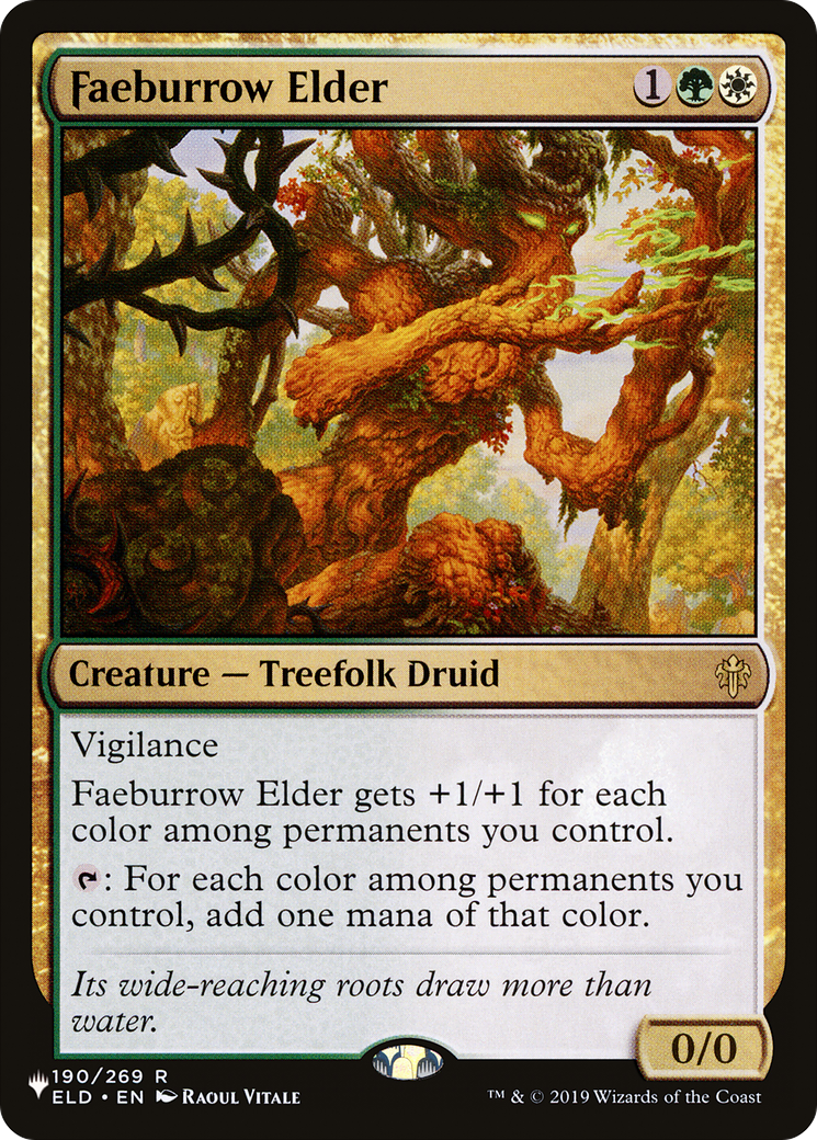Faeburrow Elder [The List] | Odin's Place