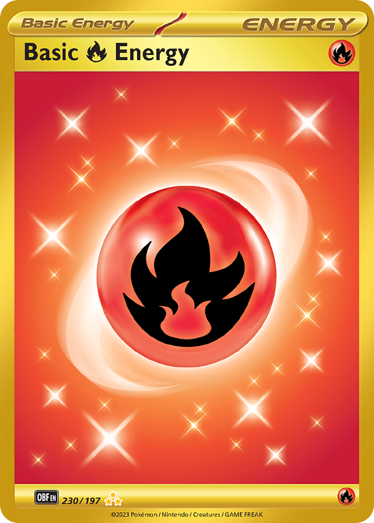 Fire Energy (Cosmos Holo) [Prize Pack Series Three] | Odin's Place