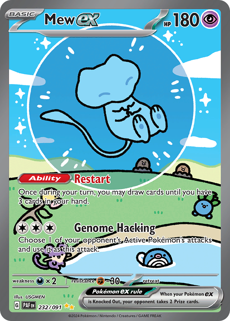 Mew (011/025) (Psychic Elegance - Tord Reklev) [World Championships 2023] | Odin's Place