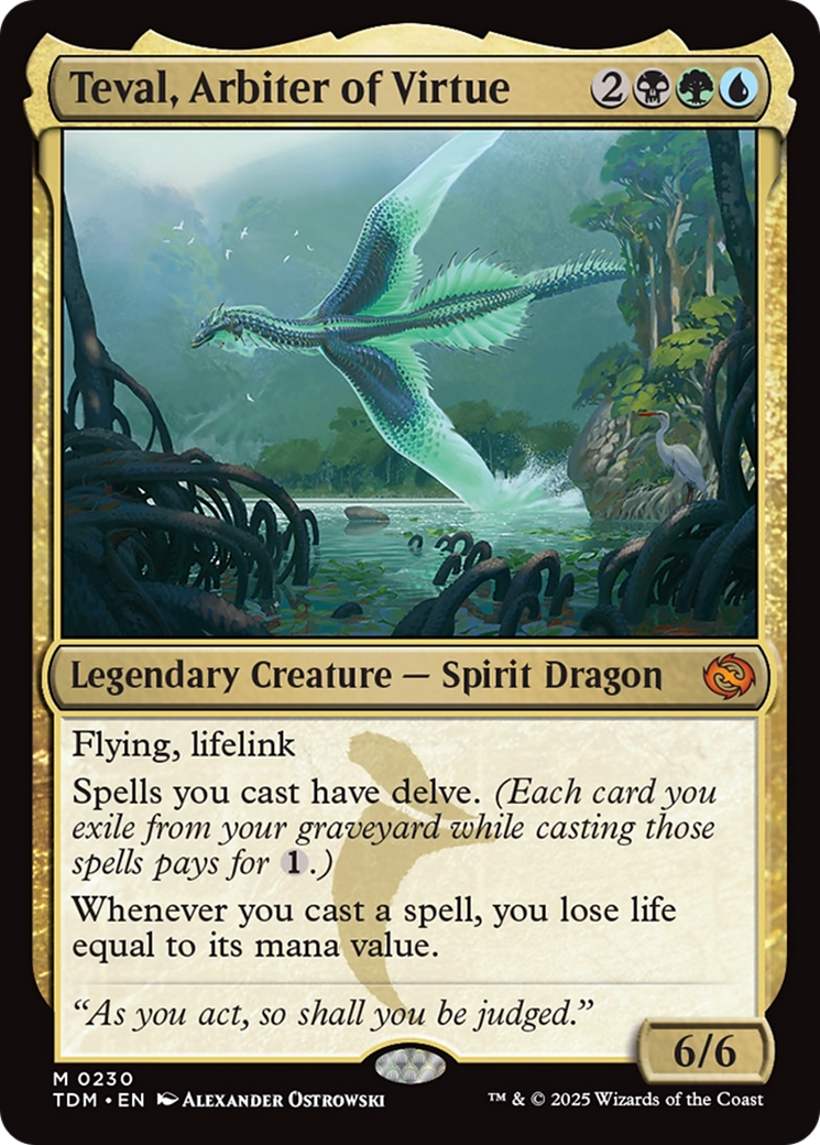 Teval, Arbiter of Virtue [Tarkir: Dragonstorm] | Odin's Place