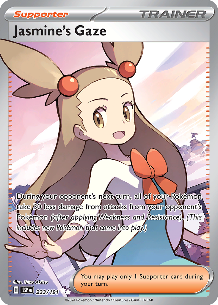 Jasmine's Gaze (233/191) [Scarlet & Violet: Surging Sparks] | Odin's Place