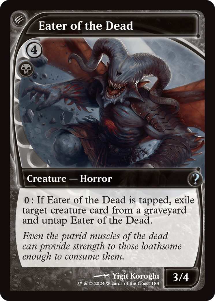Eater of the Dead (Future Sight) [Mystery Booster 2] | Odin's Place