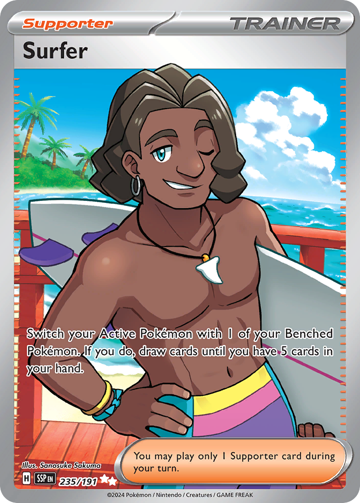 Surfer (235/191) [Scarlet & Violet: Surging Sparks] | Odin's Place