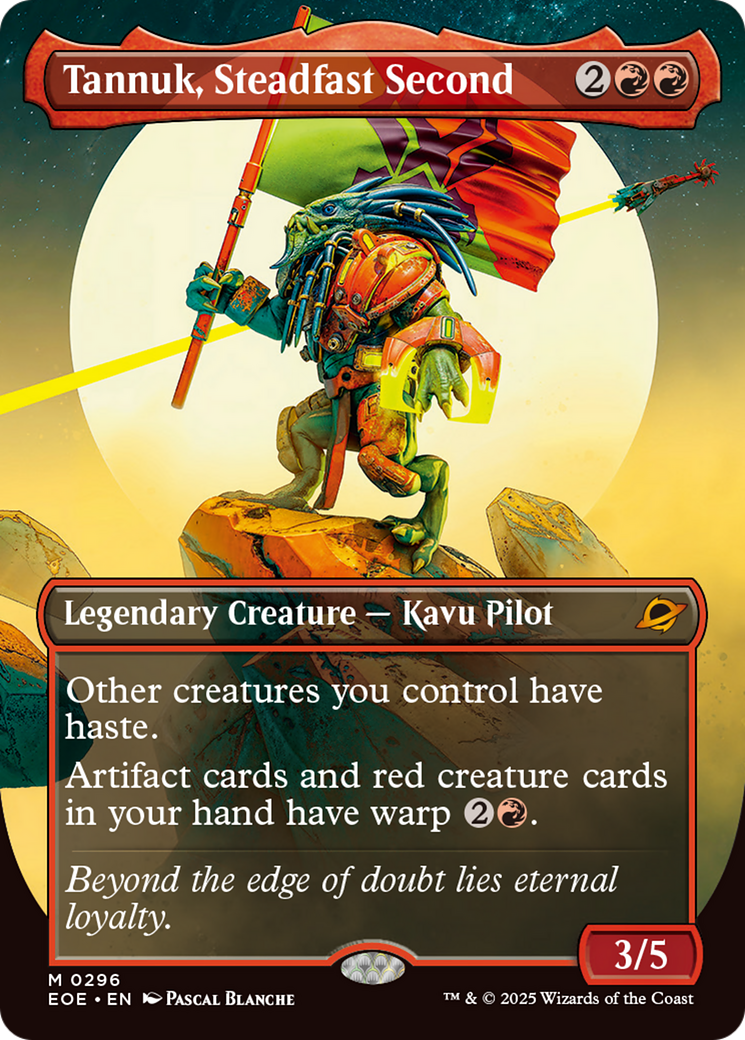 Tannuk, Steadfast Second (Borderless) [Edge of Eternities] | Odin's Place