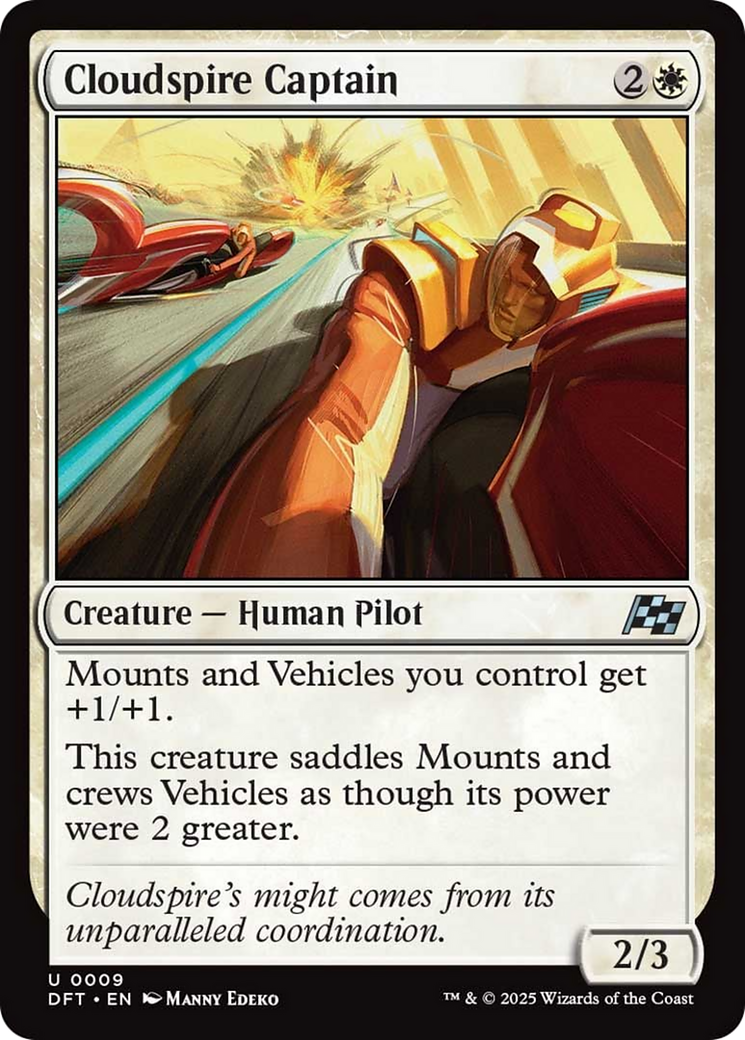 Cloudspire Captain [Aetherdrift] | Odin's Place