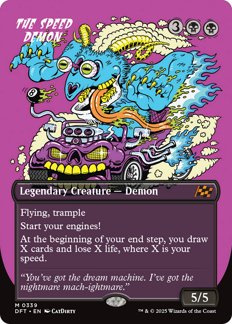 The Speed Demon (Borderless) [Aetherdrift] | Odin's Place