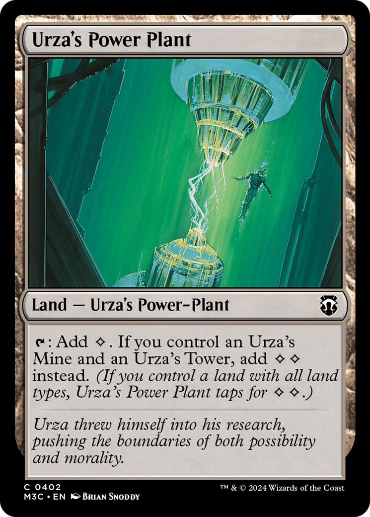 Urza's Power Plant (Ripple Foil) [Modern Horizons 3 Commander] | Odin's Place