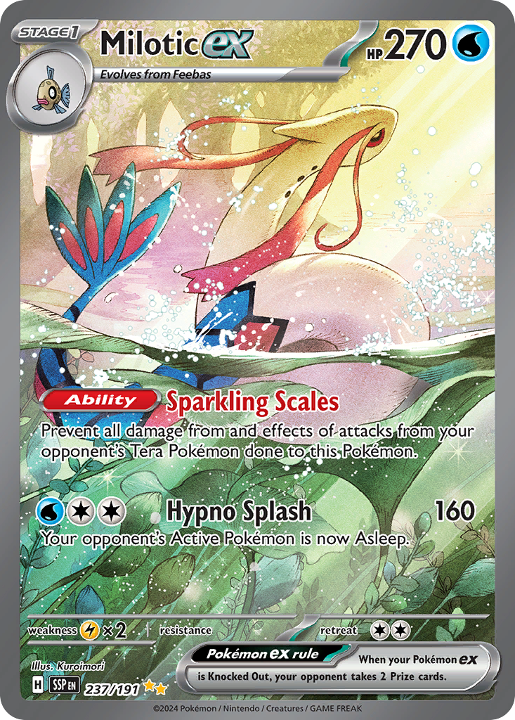 Milotic ex (237/191) [Scarlet & Violet: Surging Sparks] | Odin's Place