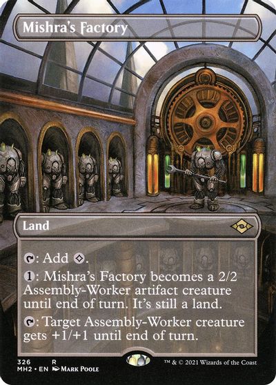Mishra's Factory (Borderless Alternate Art) [Modern Horizons 2] | Odin's Place