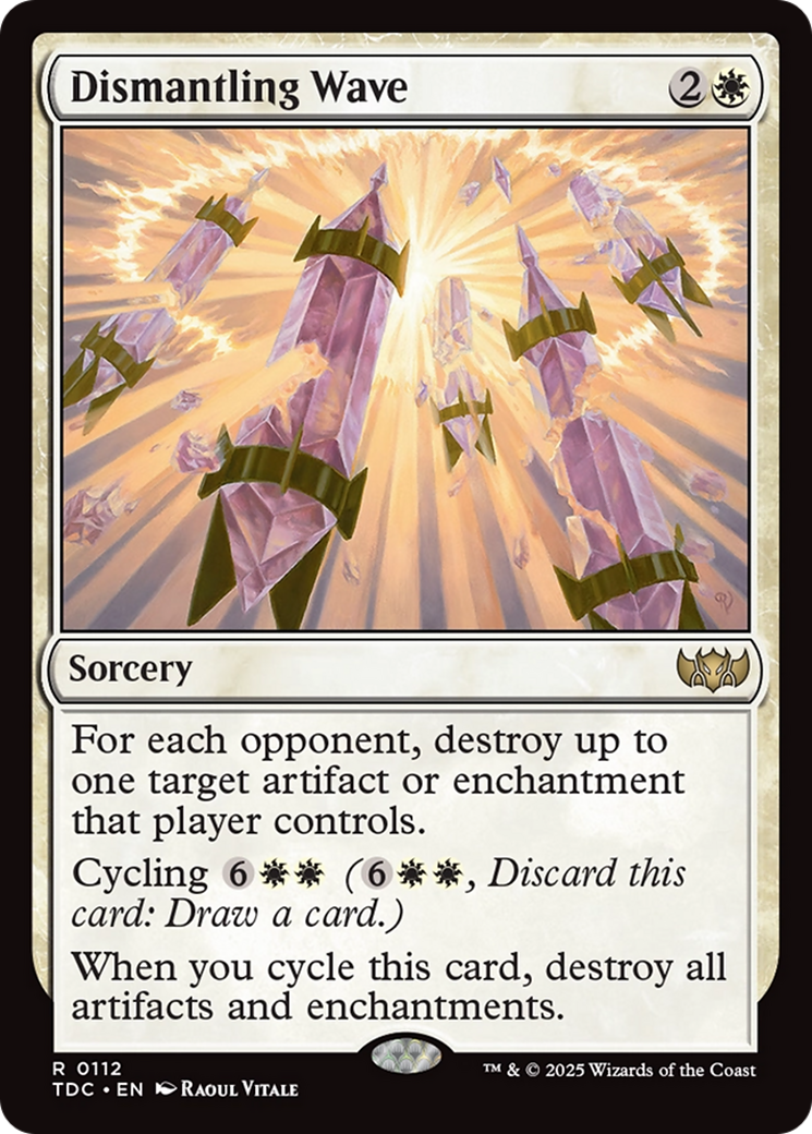 Dismantling Wave [Tarkir: Dragonstorm Commander] | Odin's Place