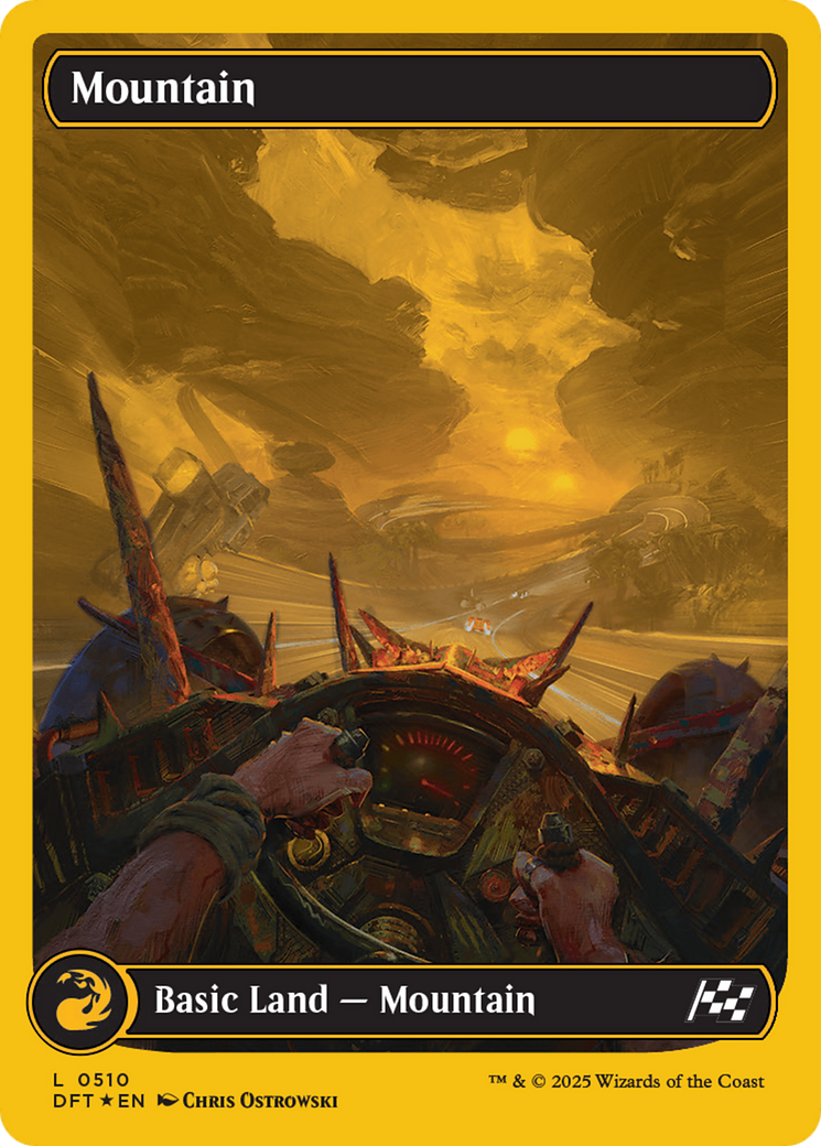 Mountain (0510) (First-Place Foil) [Aetherdrift] | Odin's Place