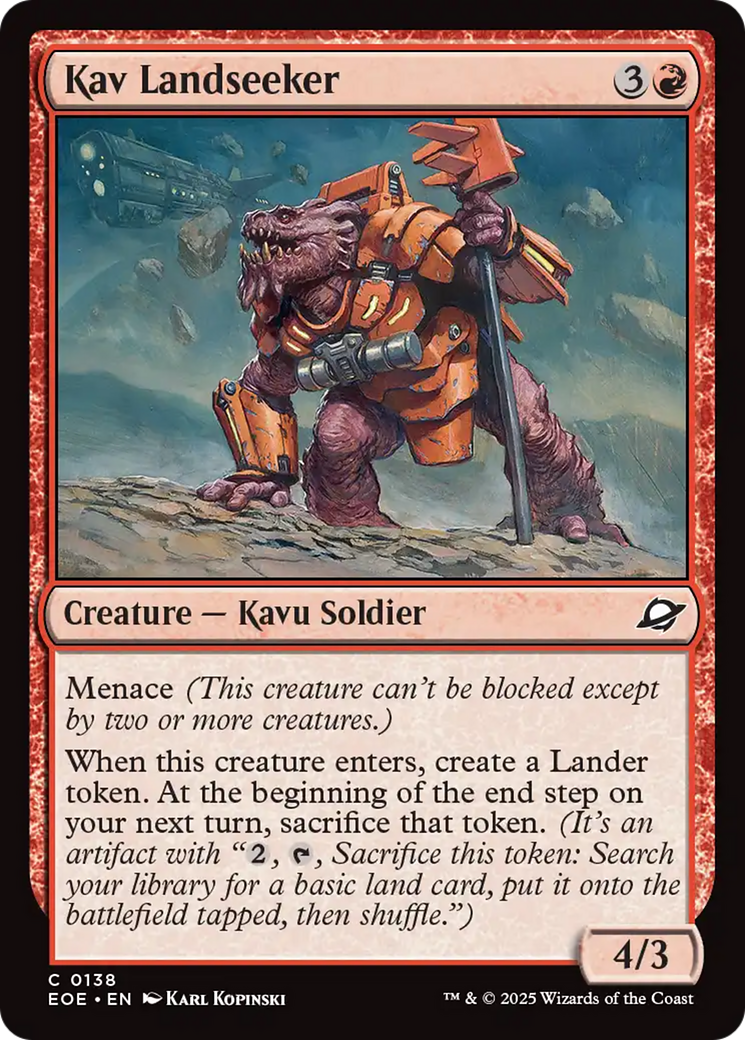 Kav Landseeker [Edge of Eternities] | Odin's Place