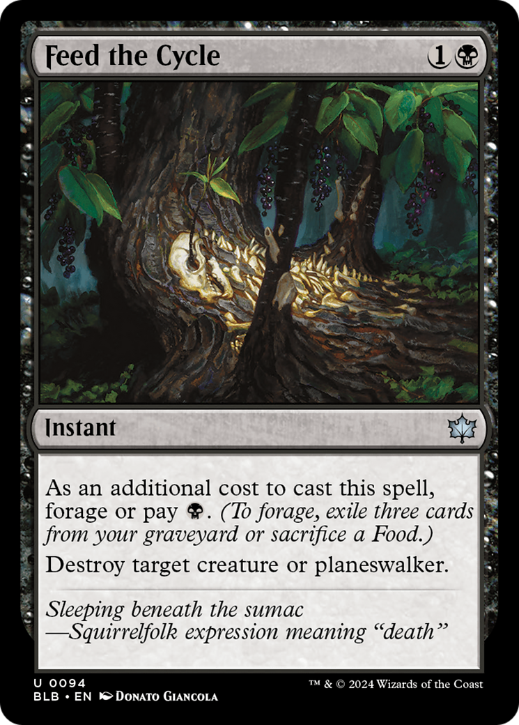 Feed the Cycle [Bloomburrow] | Odin's Place