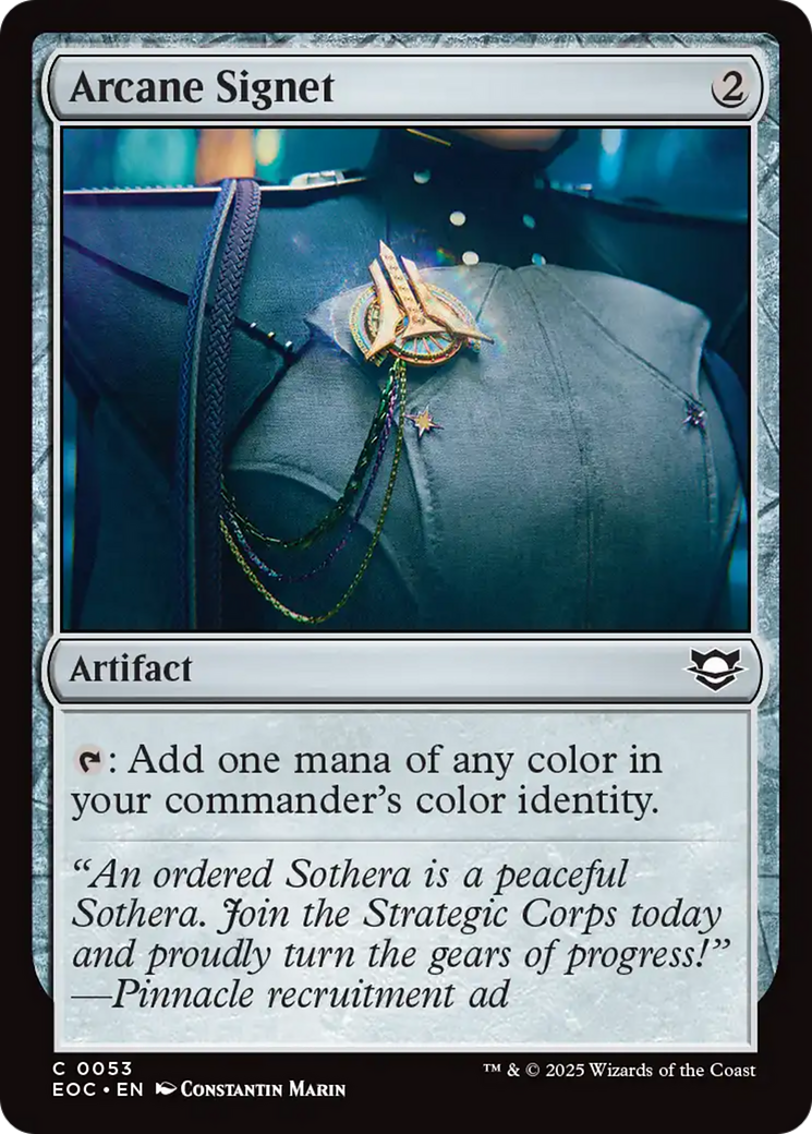 Arcane Signet [Edge of Eternities Commander] | Odin's Place