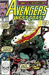 Avengers West Coast #54 (Newsstand) | Odin's Place