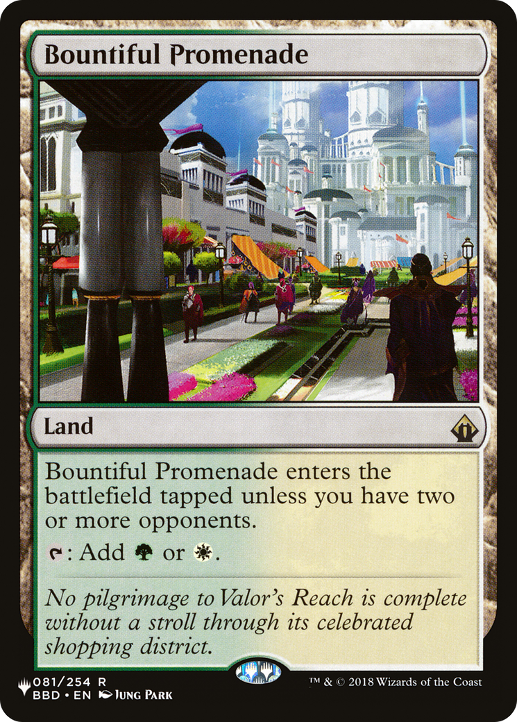 Bountiful Promenade [The List] | Odin's Place