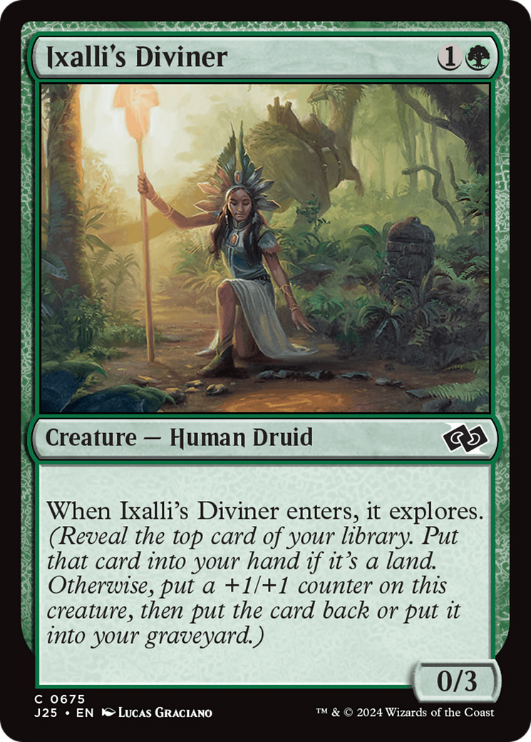 Ixalli's Diviner [Foundations Jumpstart] | Odin's Place