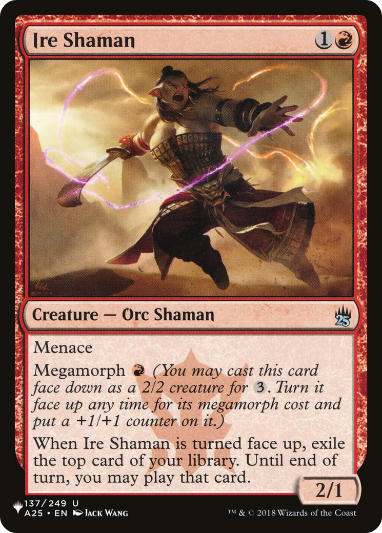 Ire Shaman [The List] | Odin's Place