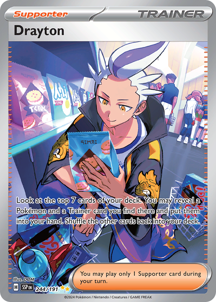 Drayton (244/191) [Scarlet & Violet: Surging Sparks] | Odin's Place