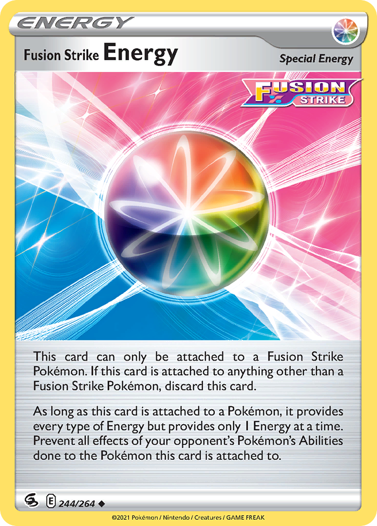 Fusion Strike Energy (244/264) (Mew's Revenge - Vance Kelley) [World Championships 2023] | Odin's Place