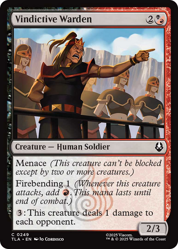 Vindictive Warden [Avatar: The Last Airbender] | Odin's Place
