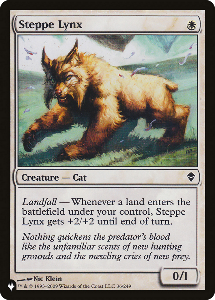 Steppe Lynx [The List] | Odin's Place