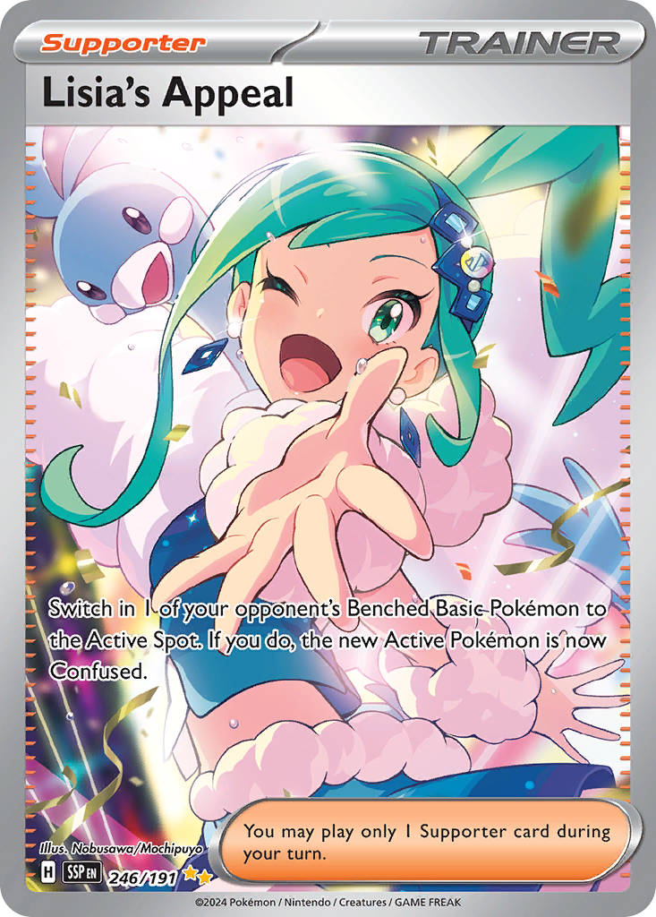 Lisia's Appeal (246/191) [Scarlet & Violet: Surging Sparks] | Odin's Place