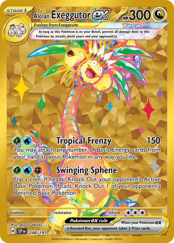 Alolan Exeggutor ex (248/191) [Scarlet & Violet: Surging Sparks] | Odin's Place