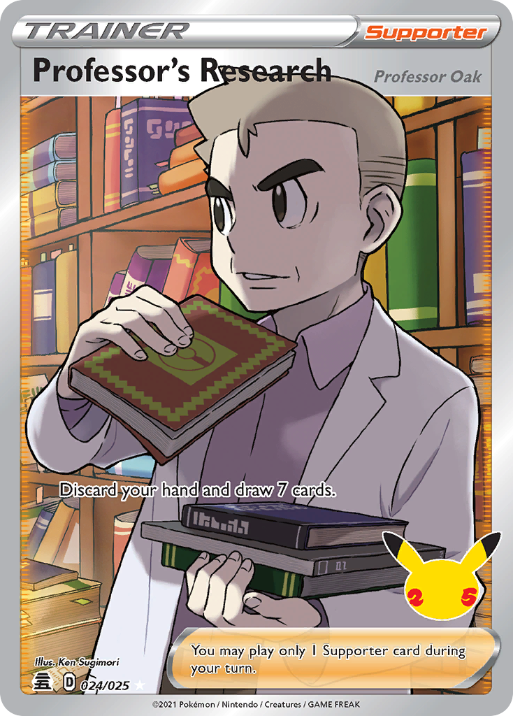 Professor Oak (CLB) [Trading Card Game Classic] | Odin's Place