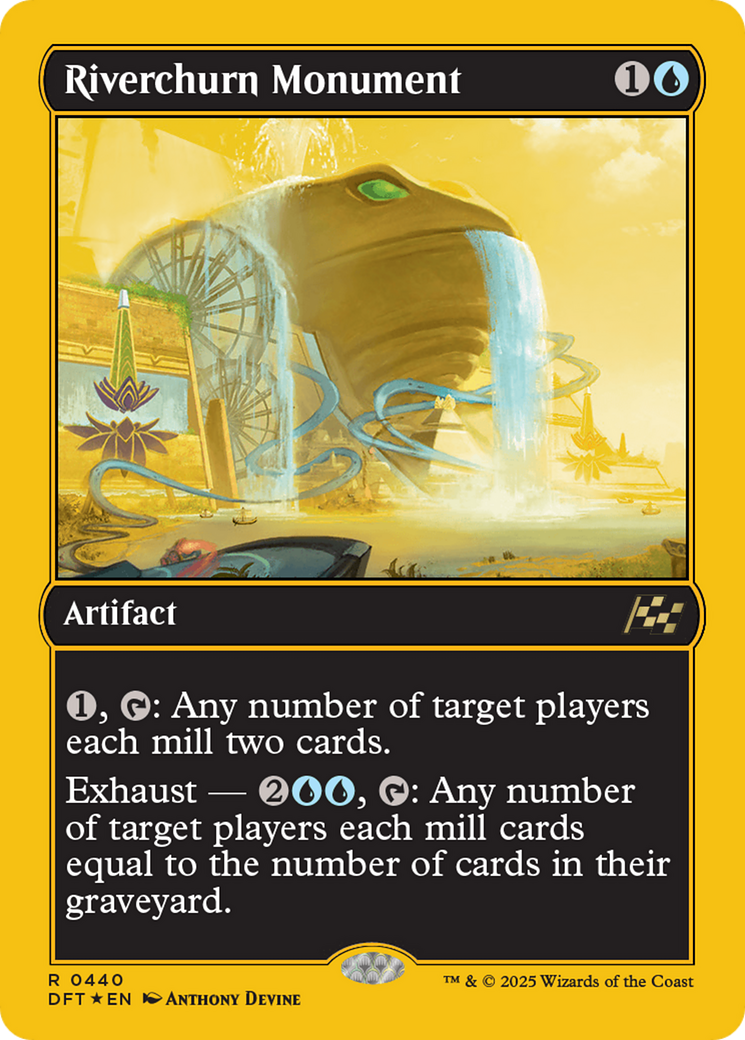 Riverchurn Monument (First-Place Foil) [Aetherdrift] | Odin's Place