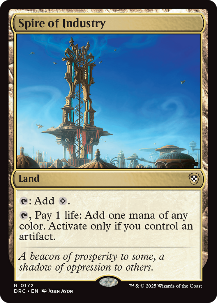 Spire of Industry [Aetherdrift Commander] | Odin's Place