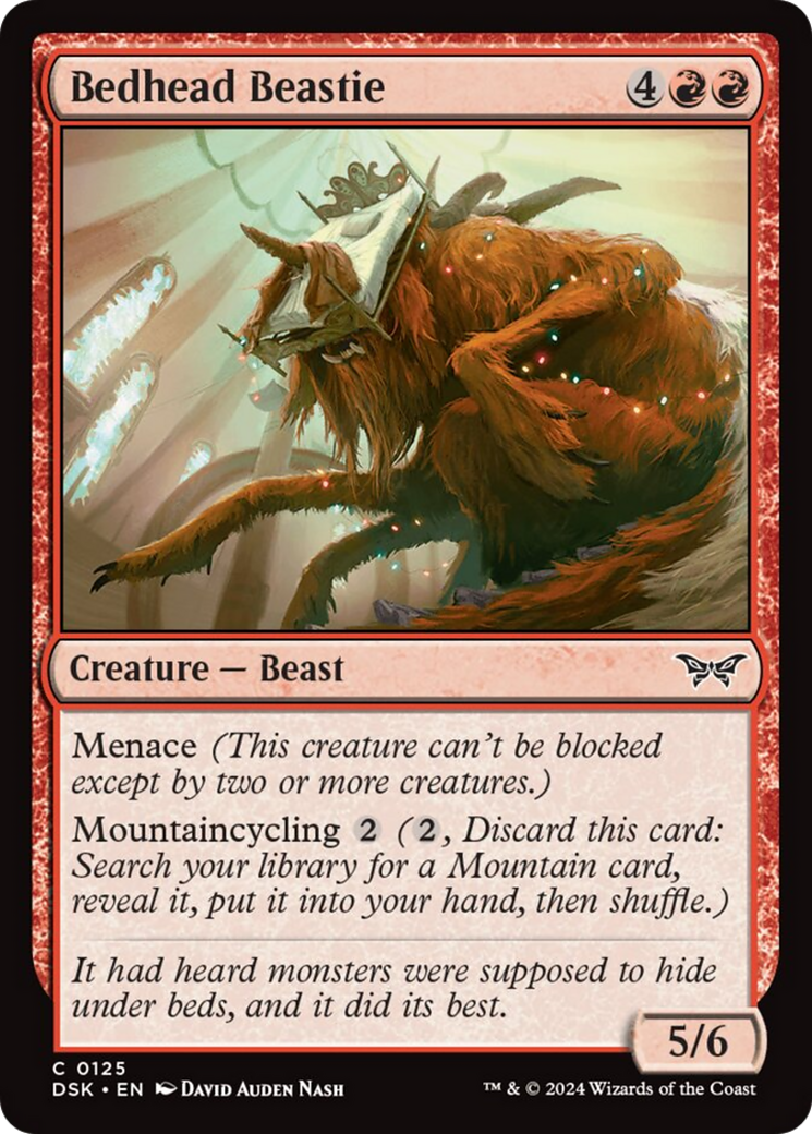 Bedhead Beastie [Duskmourn: House of Horror] | Odin's Place