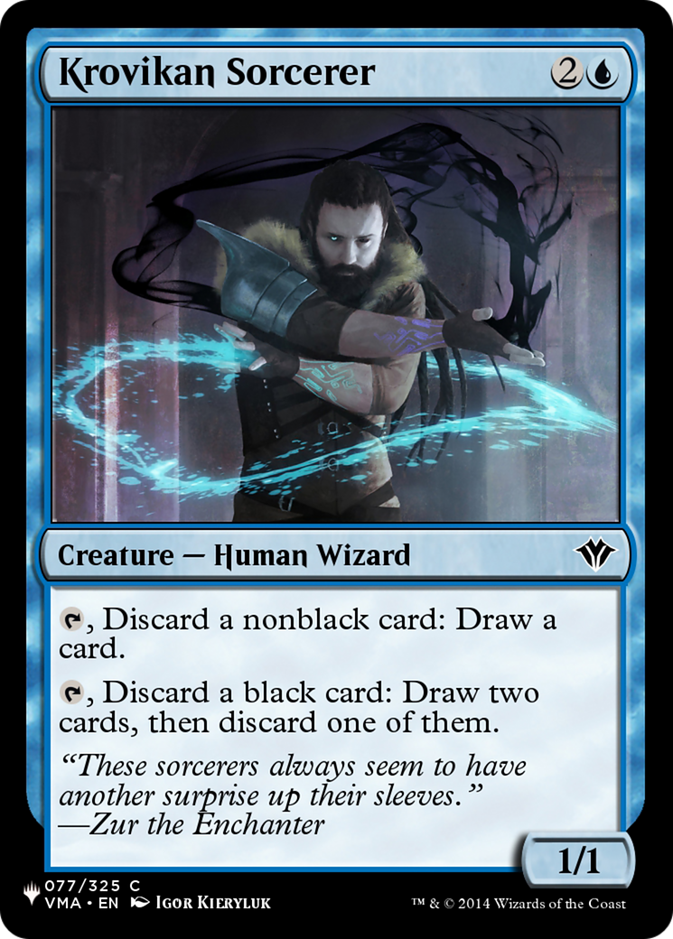 Krovikan Sorcerer [The List] | Odin's Place