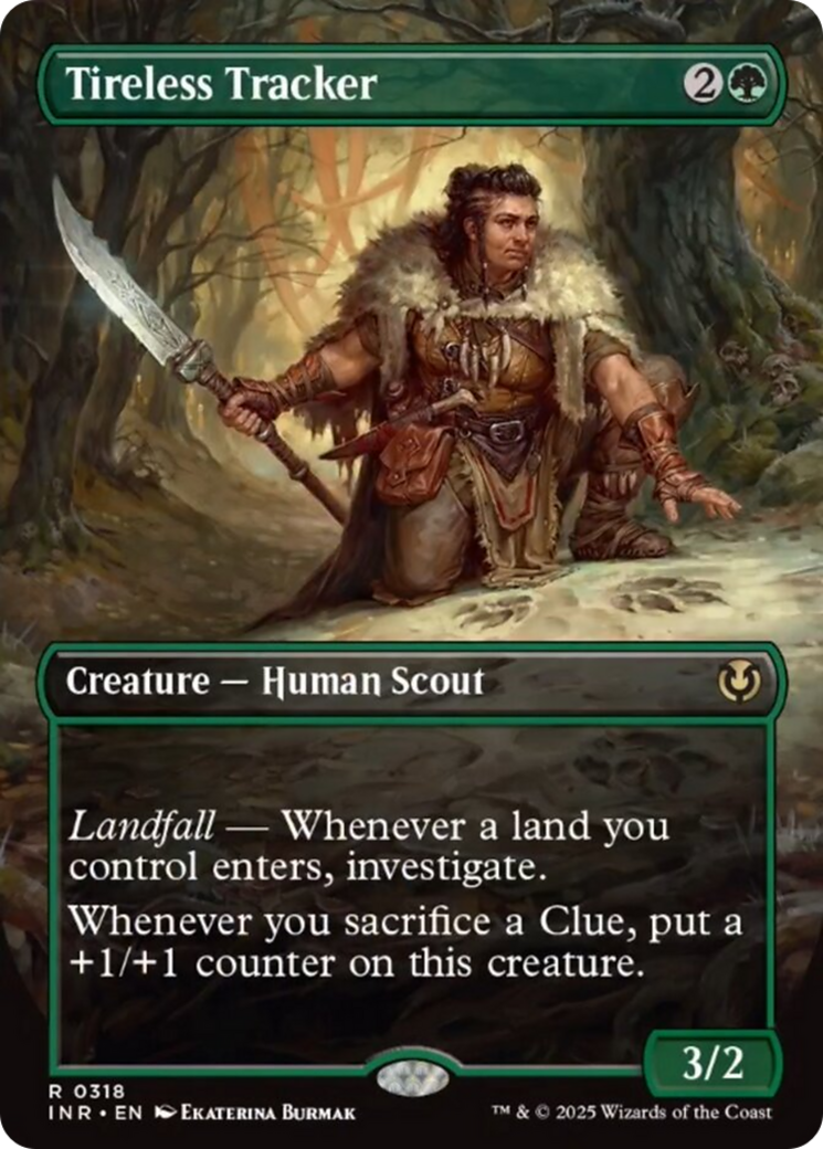 Tireless Tracker (Borderless) [Innistrad Remastered] | Odin's Place