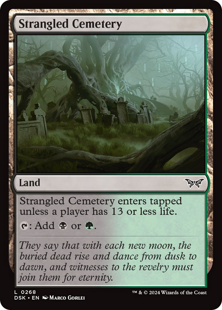 Strangled Cemetery [Duskmourn: House of Horror] | Odin's Place