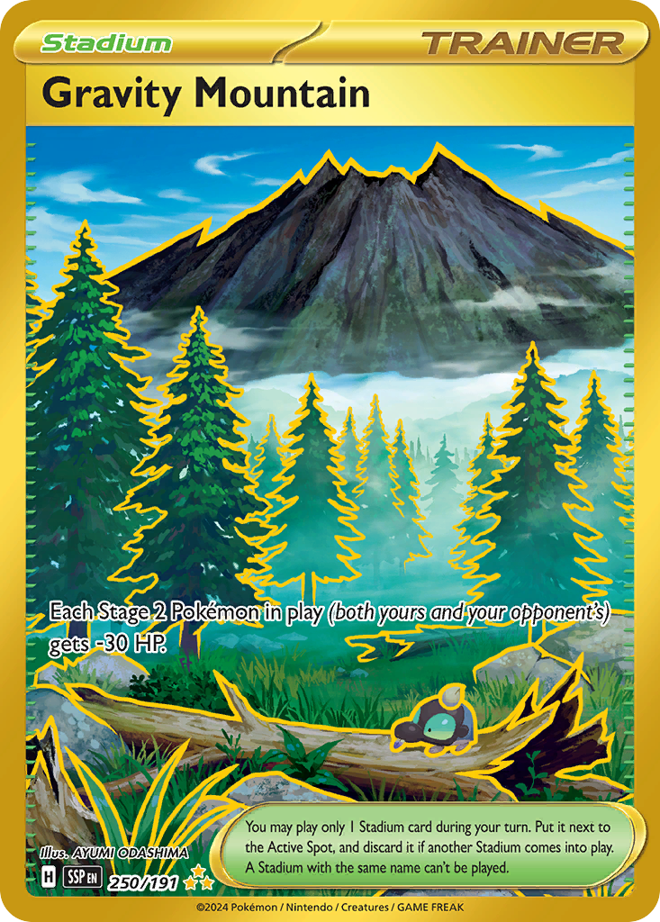 Gravity Mountain (250/191) [Scarlet & Violet: Surging Sparks] | Odin's Place