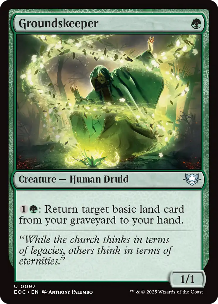 Groundskeeper [Edge of Eternities Commander] | Odin's Place