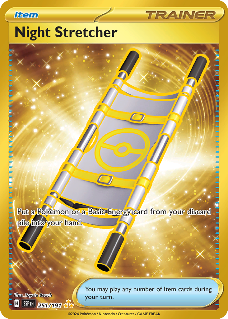 Night Stretcher (251/191) [Scarlet & Violet: Surging Sparks] | Odin's Place