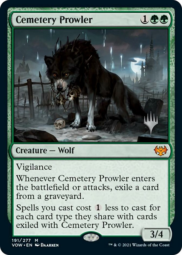 Cemetery Prowler (Promo Pack) [Aetherdrift Promos] | Odin's Place