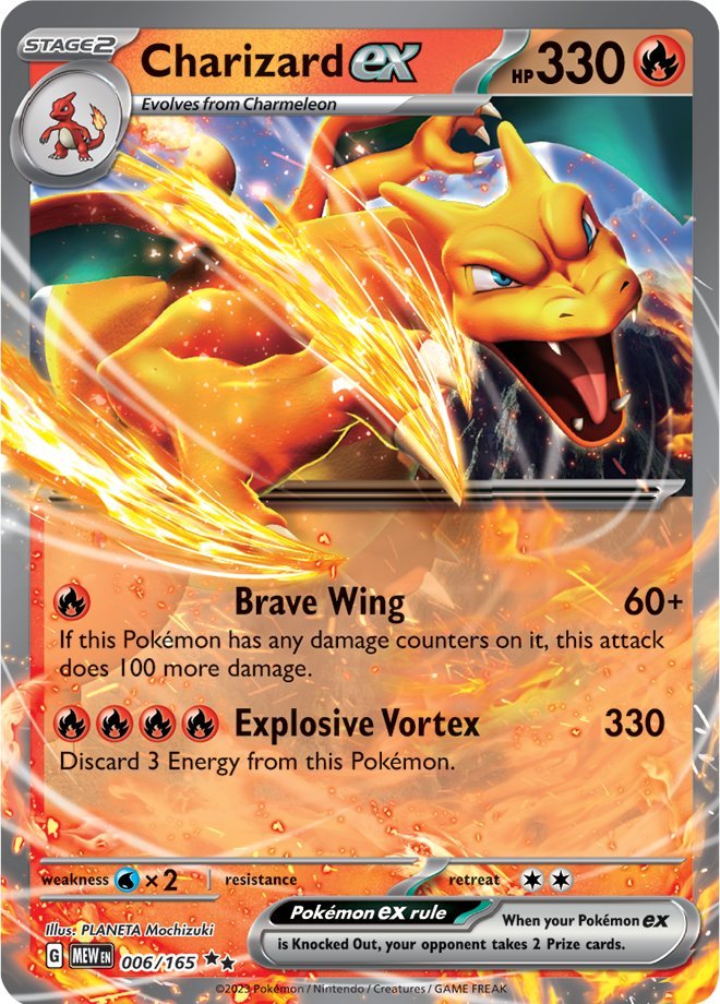 Charizard ex (006/165) [Scarlet & Violet 151] | Odin's Place
