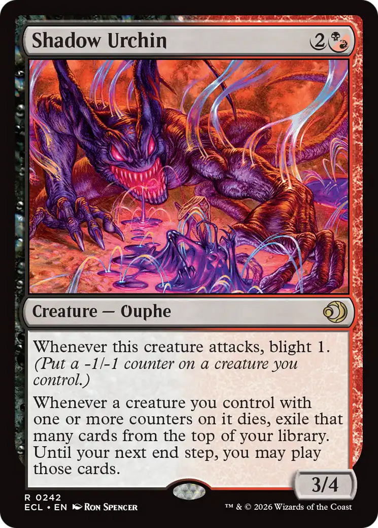 Shadow Urchin [Lorwyn Eclipsed] | Odin's Place