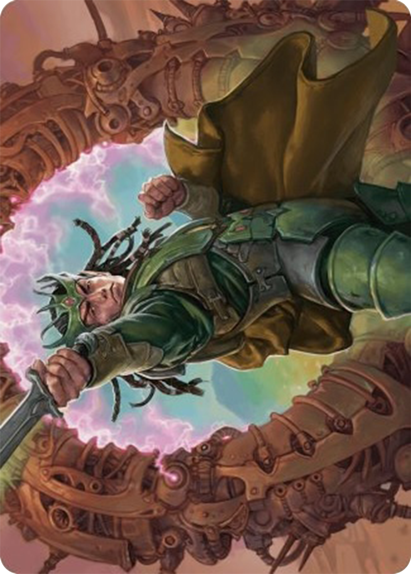 Eladamri, Korvecdal Art Card [Modern Horizons 3 Art Series] | Odin's Place