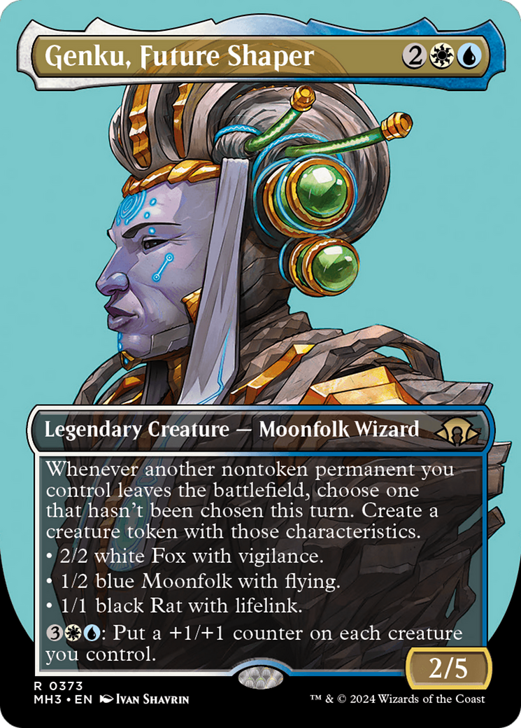 Genku, Future Shaper (Borderless) [Modern Horizons 3] | Odin's Place