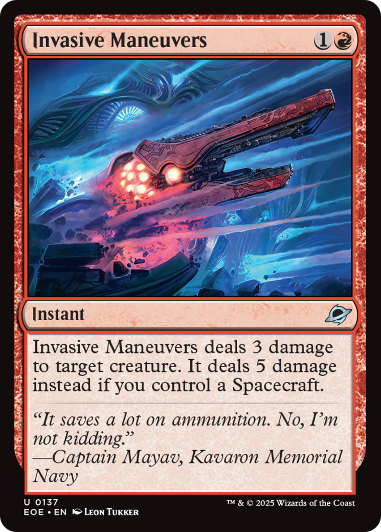 Invasive Maneuvers [Edge of Eternities] | Odin's Place