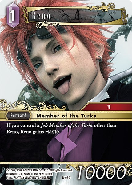 Reno [Boss Deck: Final Fantasy VII] | Odin's Place