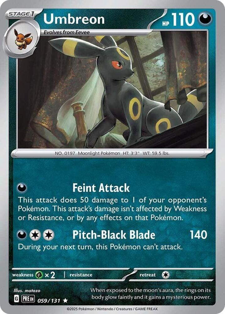 Umbreon (059/131) [Scarlet & Violet: Prismatic Evolutions] | Odin's Place