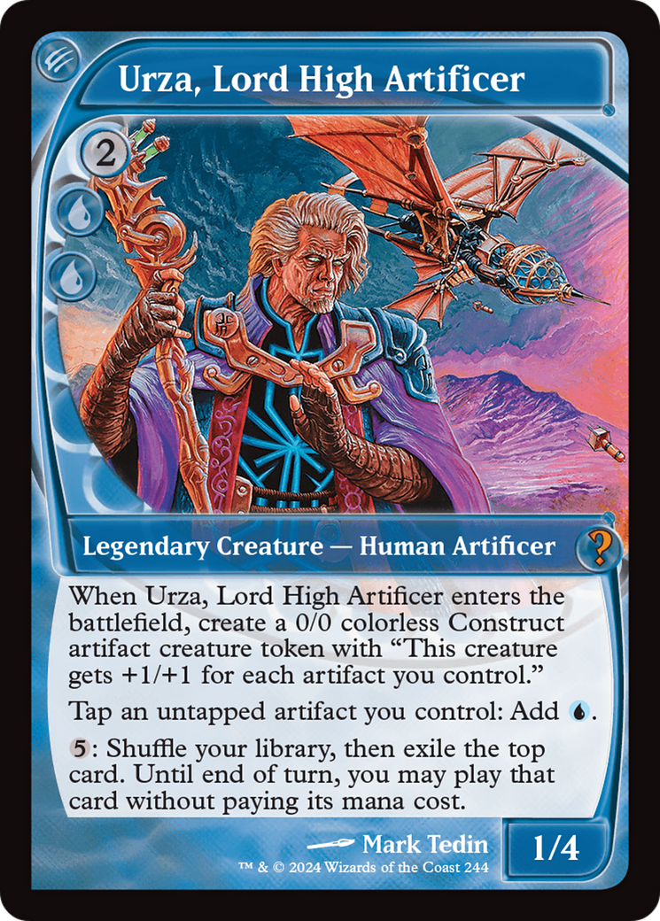 Urza, Lord High Artificer (Future Sight) [Mystery Booster 2] | Odin's Place